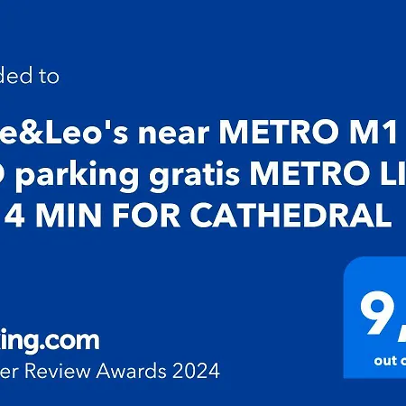 Apartment Alice&leo's Near Metro M1 Red Parking Gratis Metro Line In 14 Min For Cathedral *
