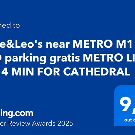 Alice&leo's Near Metro M1 Red Parking Gratis Metro Line In 14 Min For Cathedral